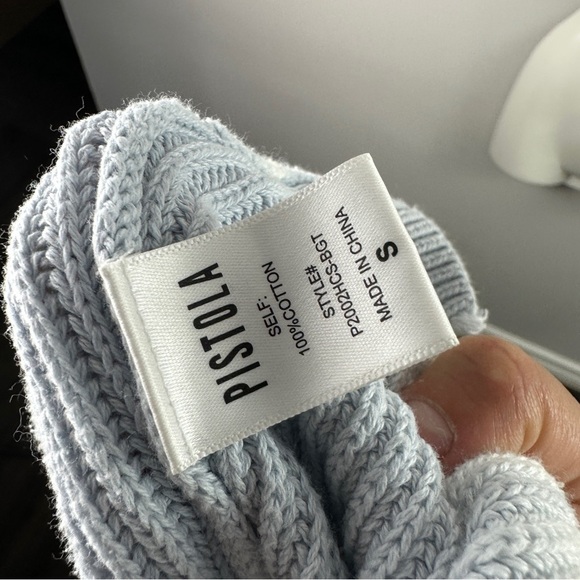 Pistola | EVA CROP SWEATER in breaking ties - Picture 13 of 13